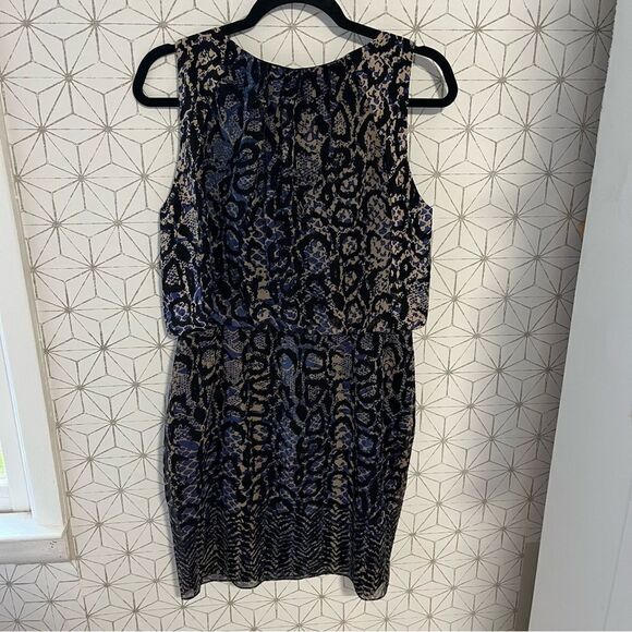 Tibi Silk Snake Print Dress - Picture 4 of 6